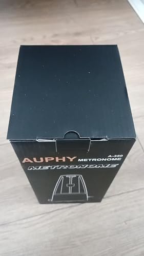Thumbnail 8 de AUPHY M350 Classico Metronomo Meccanico con Campana – Versione in Legno con Grammofono e Rimetti Tempo per Pianoforte, Chitarra, Sassofono, Batteria, Clarinetto