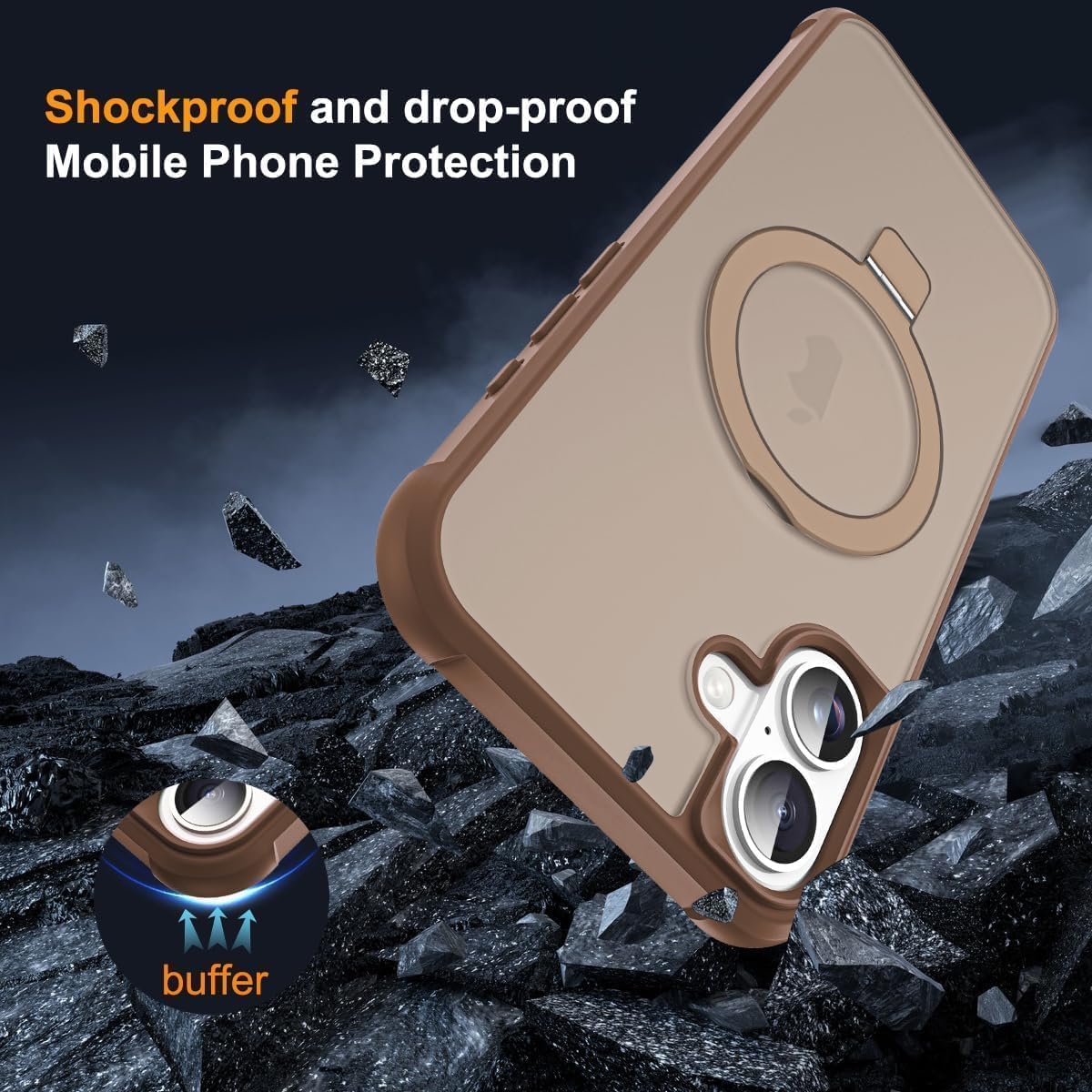 Thumbnail 6 de SKYLMW iPhone 17 case with magnetic ring 6.3"