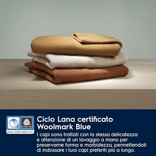 Detalle de Electrolux Lavatrice a Carica Frontale EW5F8W: 8 kg, TimeCare e AutoSense per lavaggi intelligenti