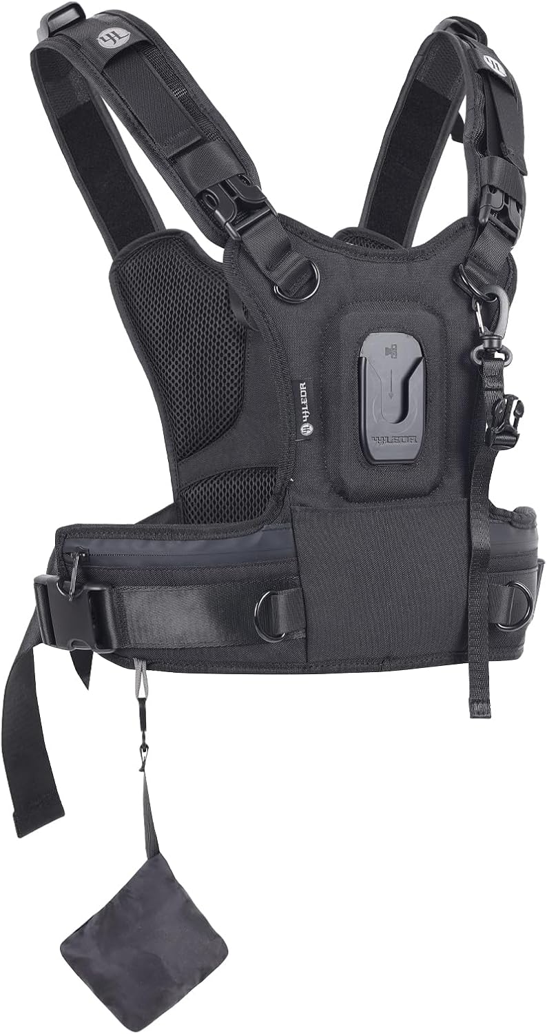 Detalle de 4J LEDR Camera Carrier Chest Harness: Rugged Chest Mount for Photographers