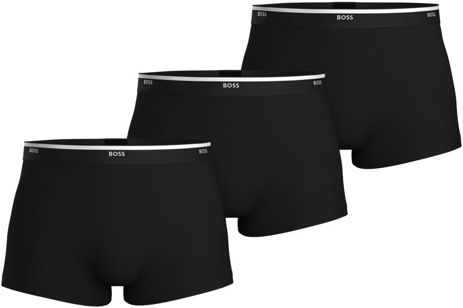 Detalle 1 de BOSS Herren Trunk – Baumwolle mit Elasthan für bequemen Sitz