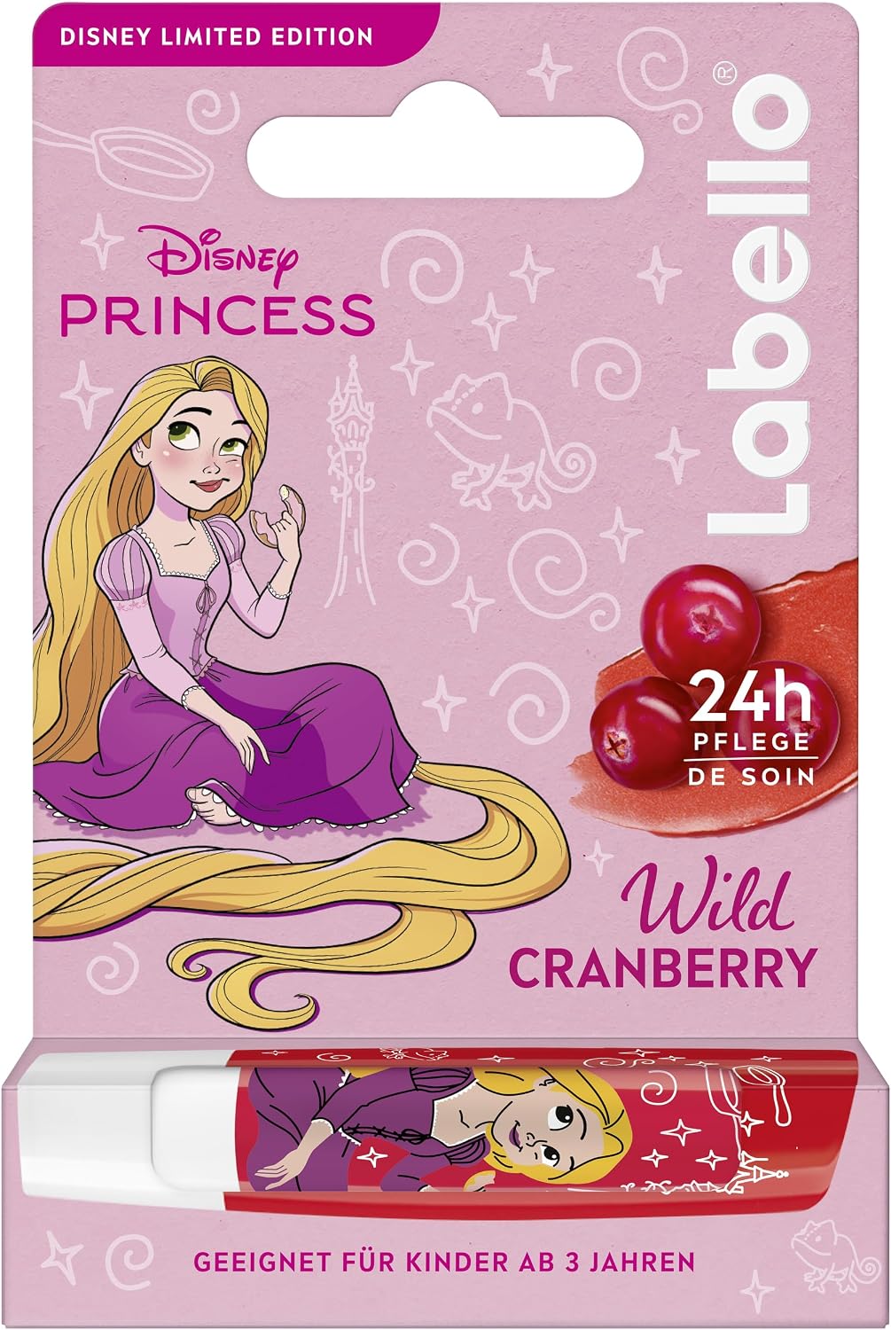 Detalle de Labello Wild Cranberry balsam do ust Disney Princess, 4,8 g