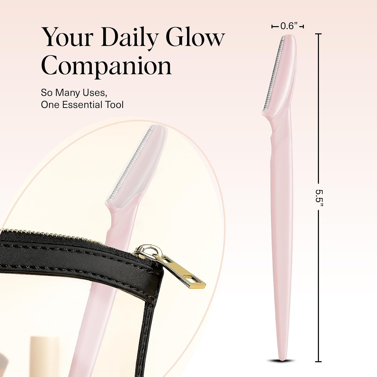 Thumbnail 4 de Kitsch Dermaplaning Tool – 12 Rasiermesser für das Gesicht (Dermaplaning, Augenbrauen)