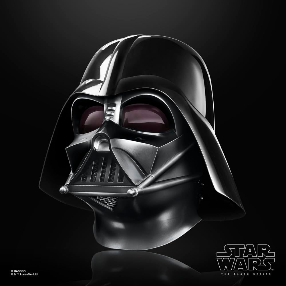 Detalle 2 de Hasbro Star Wars The Black Series Darth Vader Elektronischer Premium Helm (Obi-Wan Kenobi) – Display- & Role-Play