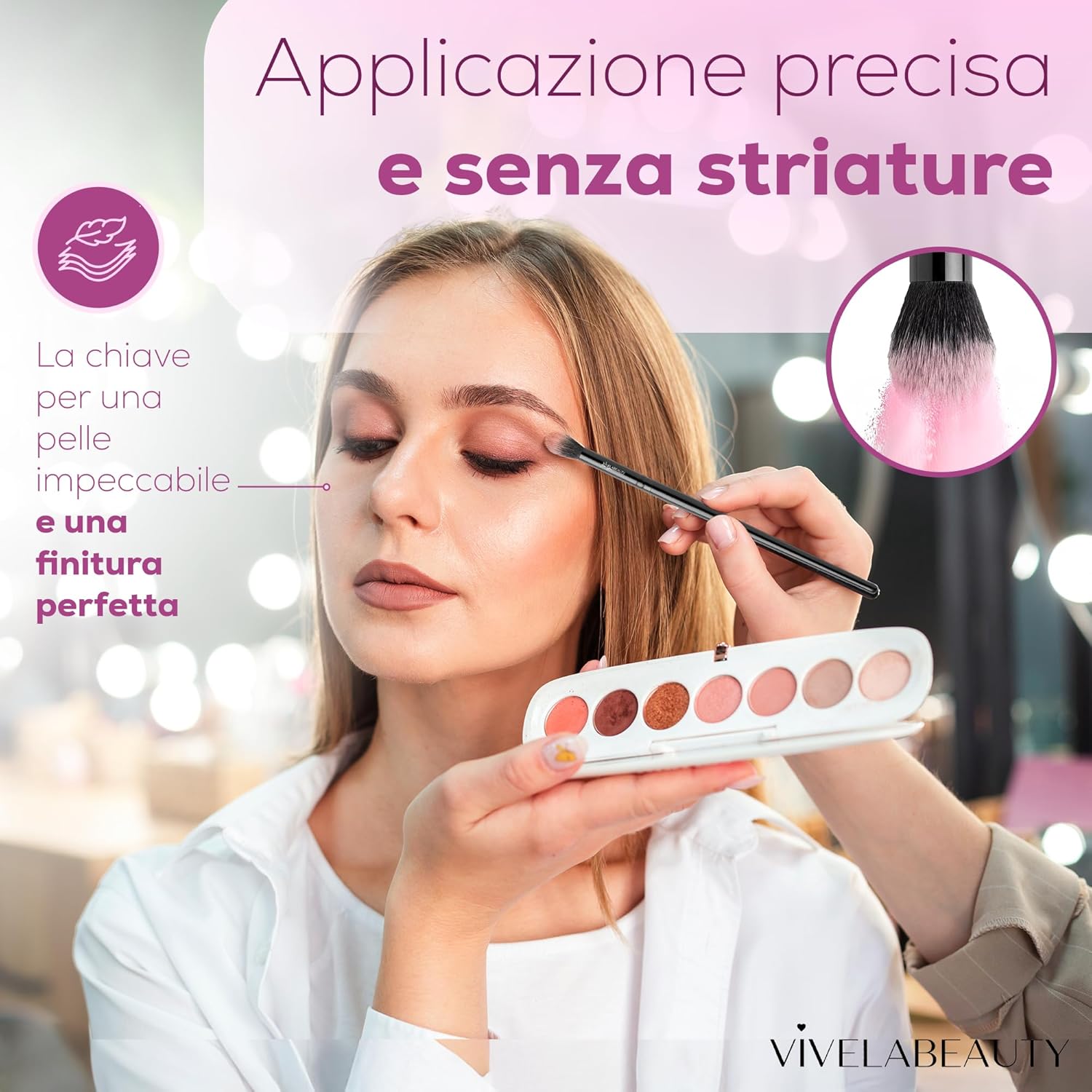 Thumbnail 2 de Set Pennelli Make Up 18 pezzi kit professionale per trucco 🎨