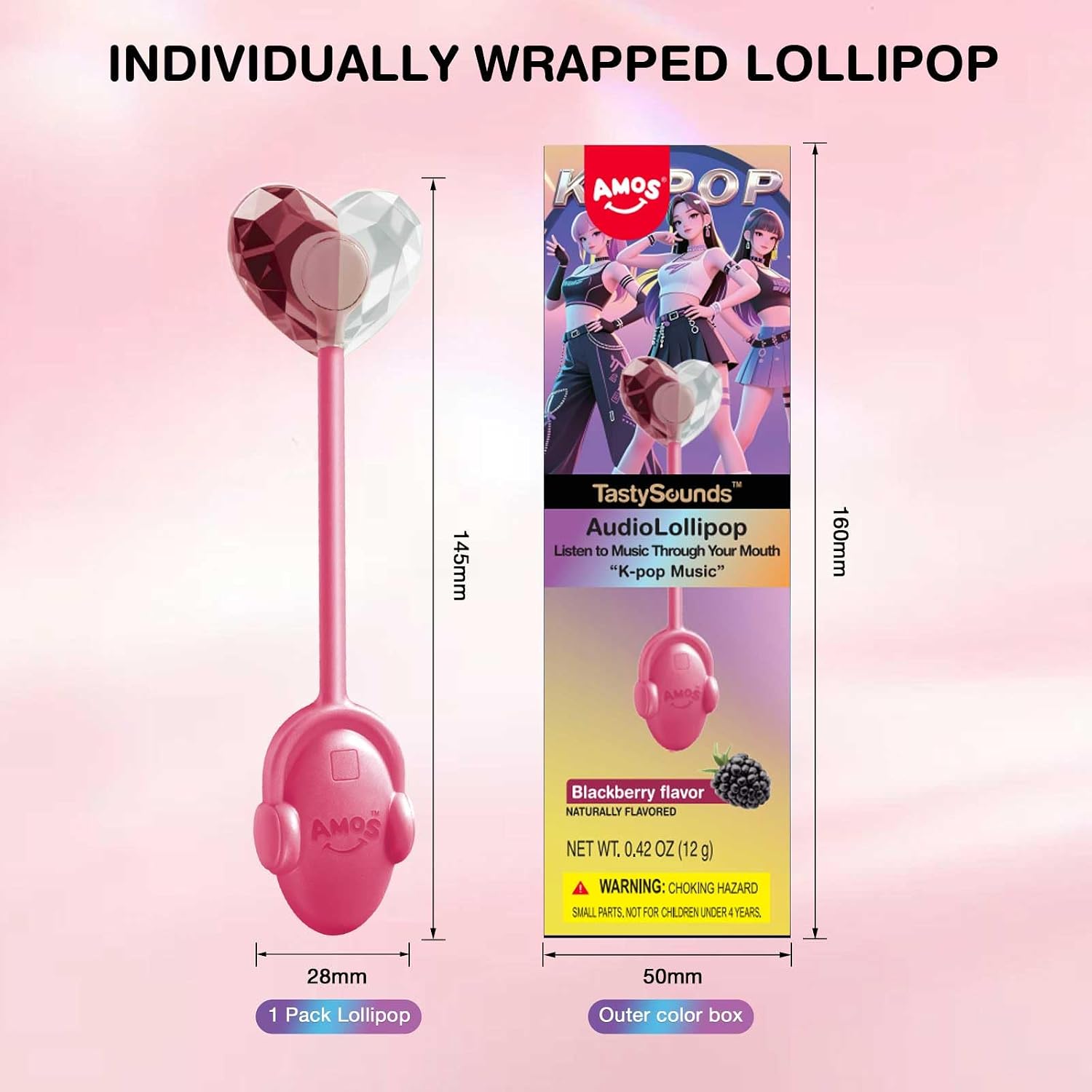 Thumbnail 6 de AMOS Lutscher Audio Lollipop 1x 🍬