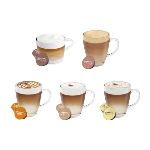Detalle de STARBUCKS Pack Variété Café Gourmand par Nescafé Dolce Gusto – 72 capsules, exclusivité Amazon