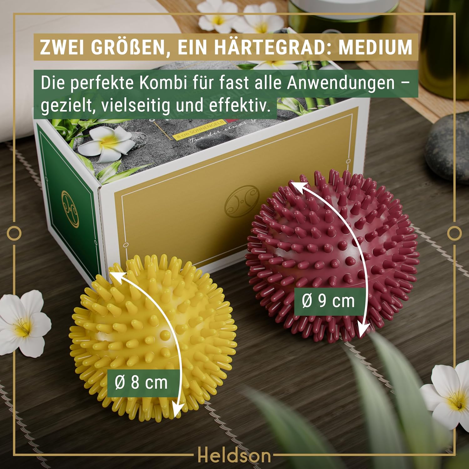 Thumbnail 3 de HELDSON Premium Massageball 8cm 🧘