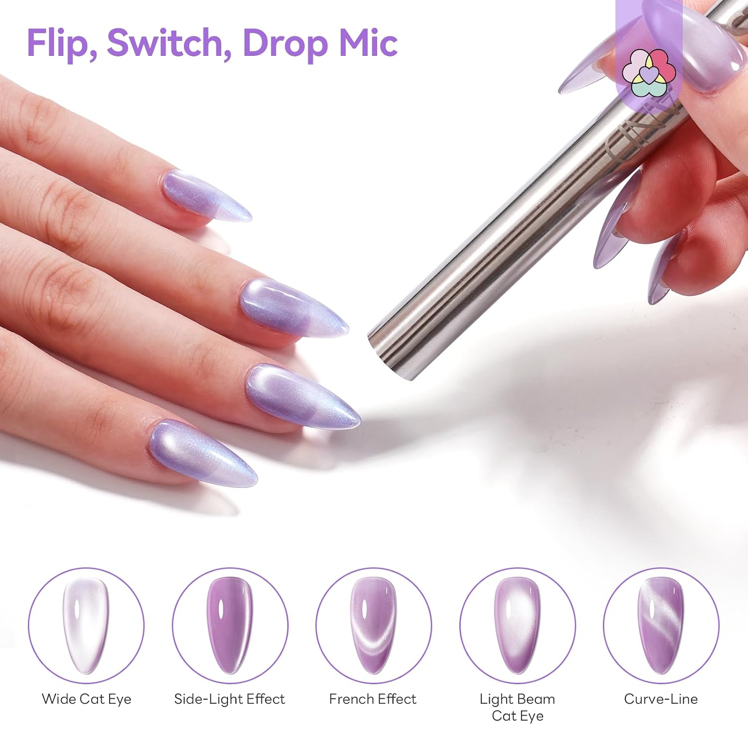 Thumbnail 4 de SAVILAND Cat Eye Magnet Stift 5er-Set