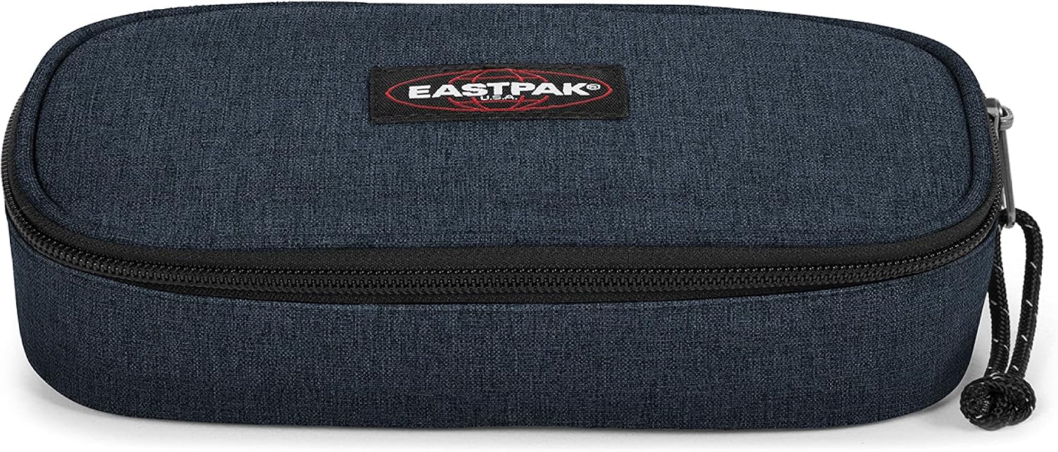 Detalle de Eastpak OVAL SINGLE Trousse - Triple Denim (Bleu) : organisation et denim authentique