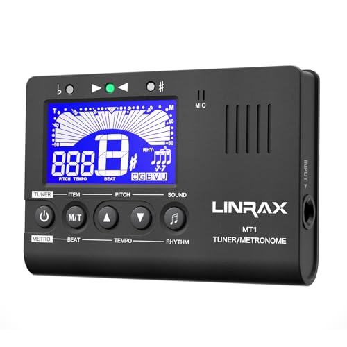 Detalle de Linrax MT1 3-in-1: Digitales Metronom, Stimmgerät und Tongenerator