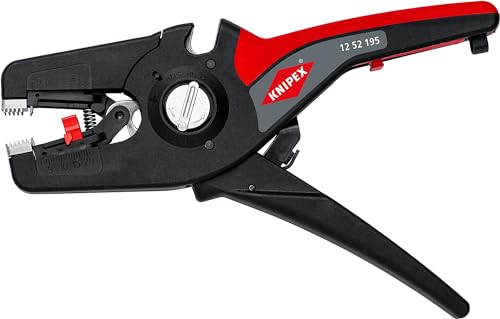 Detalle de Knipex PreciStrip16 pelacables autoajustable 195 mm