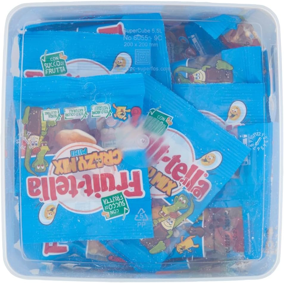 Thumbnail 2 de Fruittella Crazy Mix Jar Caramelle Gommose: Gusti assortiti in secchiello da 45 mini bustine da 25 g