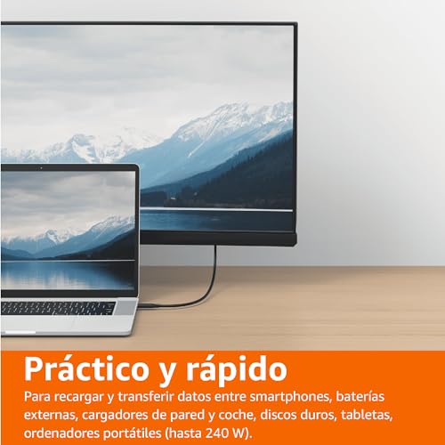 Thumbnail 5 de Amazon Basics Cable USB-C a USB-C 1 m, 240 W