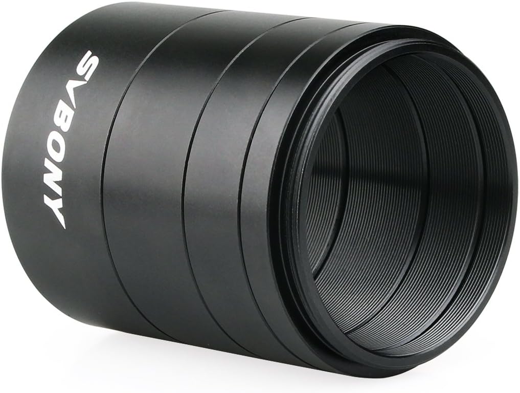 Detalle de Svbony M42x0.75 Adattatore per Tubo di Prolunga 5/10/15/20 mm – Estensione Ottica per Astrofotografia