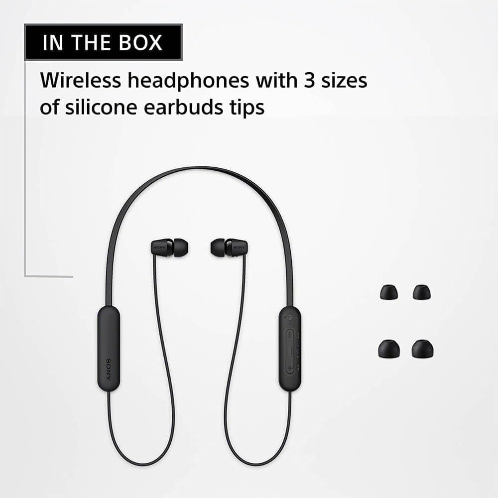 Detalle 2 de Sony Wireless In-Ear Headphones, 25-Hour Battery