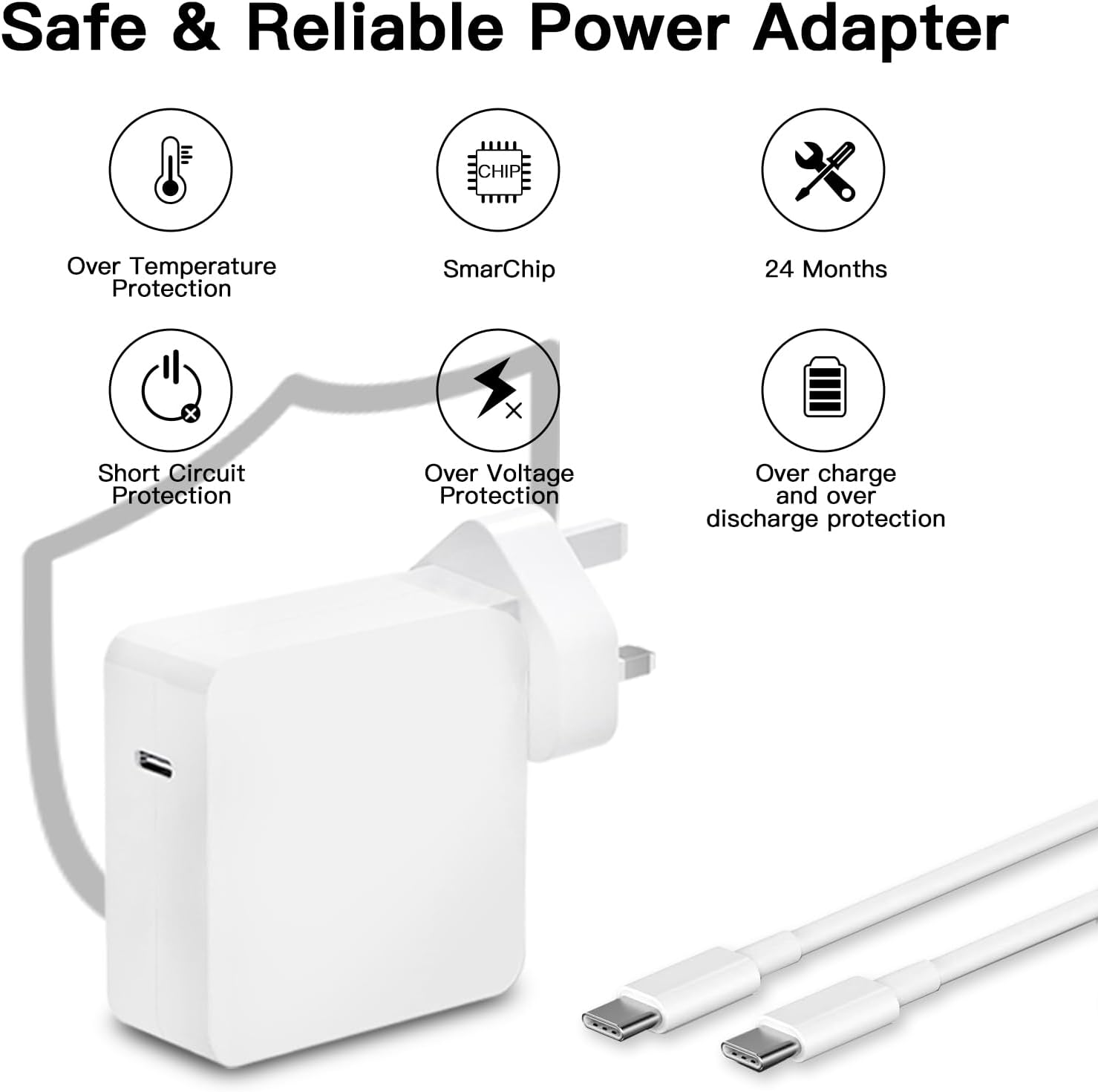 Detalle 2 de SEYGSTG 106W Fast Charger with 6 ft USB‑C cable