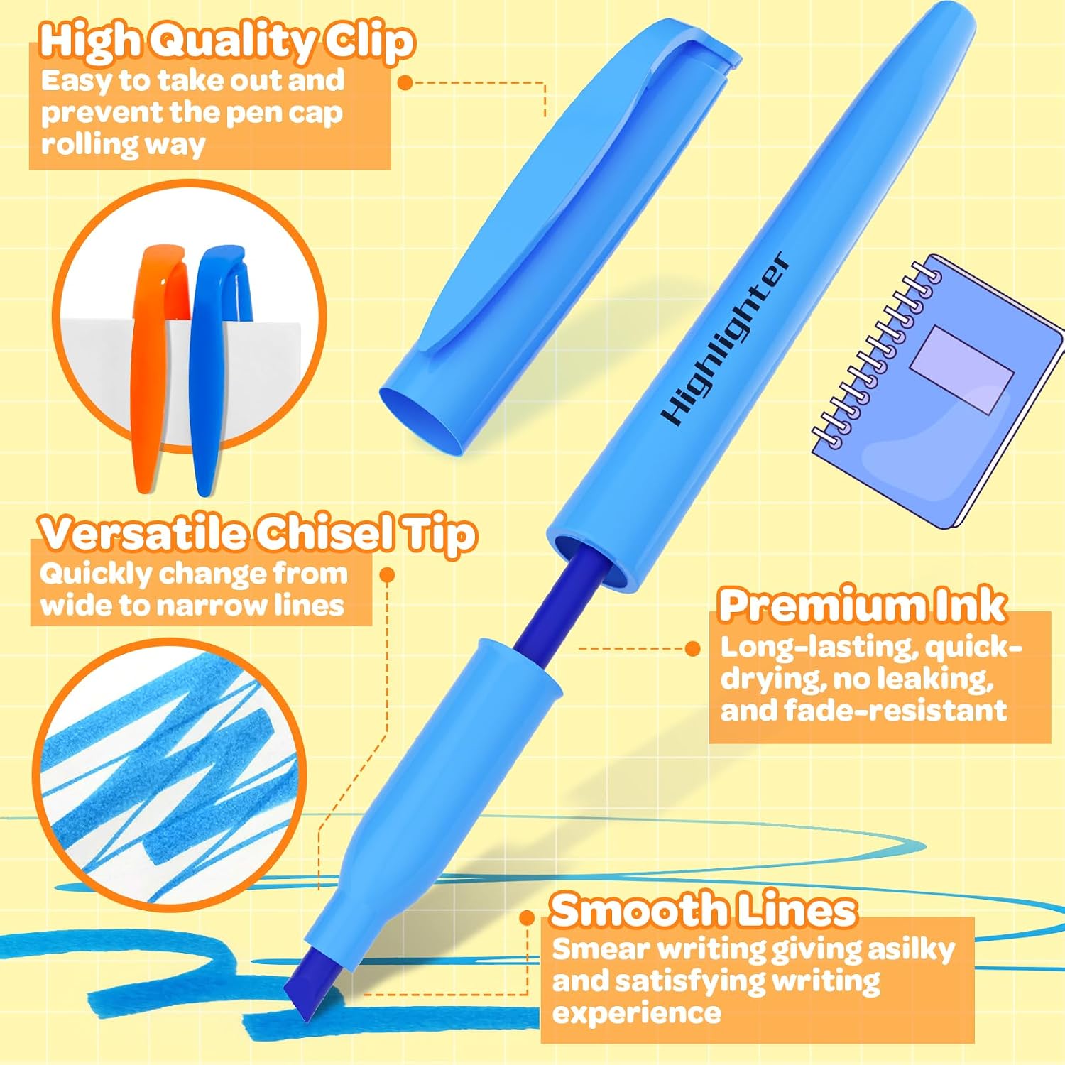Thumbnail 3 de JSDOOGOO Highlighters 150-Pack