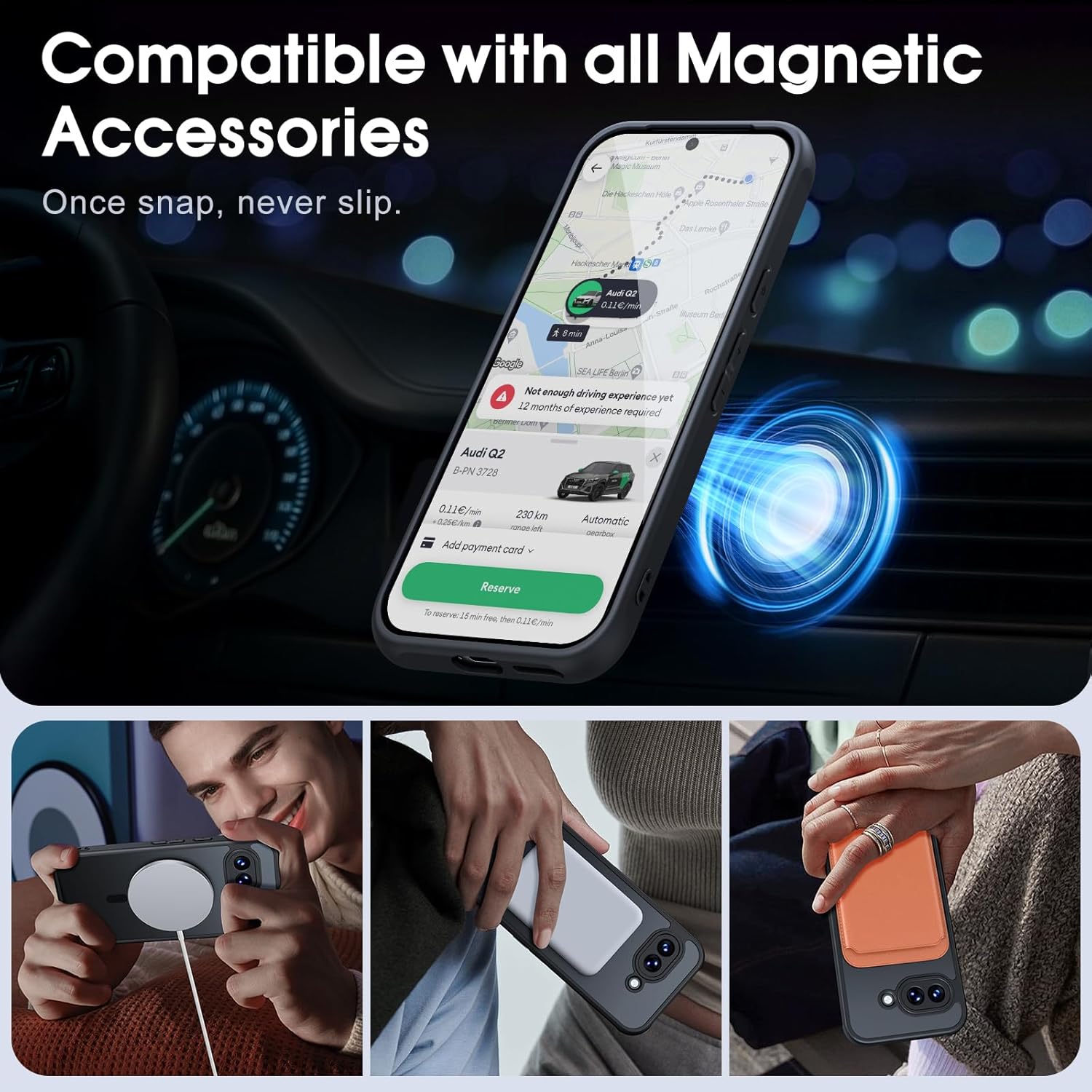 Detalle de Magnetic Pixel 10a Case 2 Pack, 6.3in