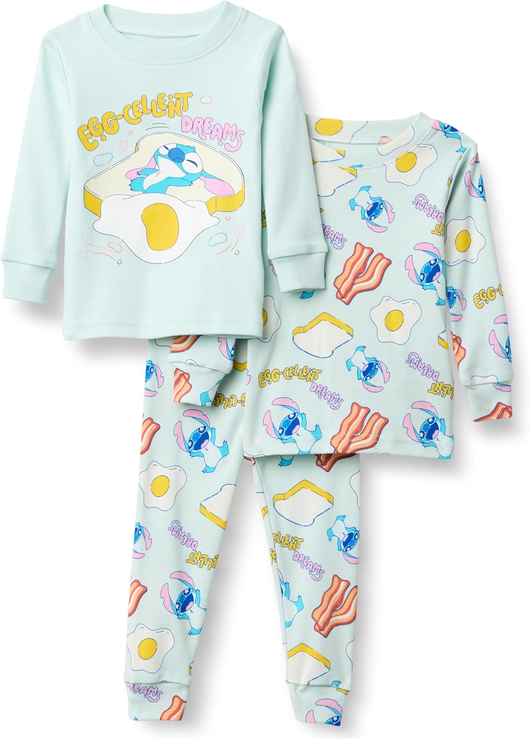 Detalle de Amazon Essentials Girls Pyjama Set (Previously Spotted Zebra) – fitted cotton pyjamas