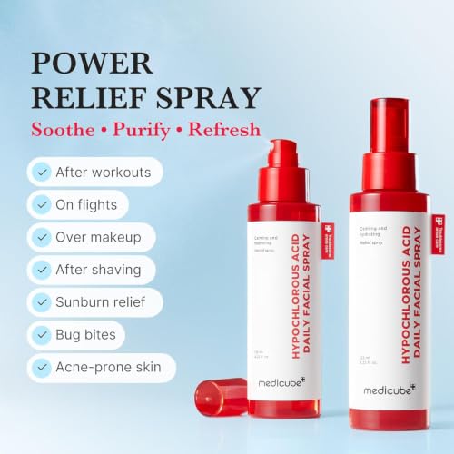 Detalle 2 de Medicube Power Soothing Spray: bruma facial con HOCl para calmar y purificar la piel