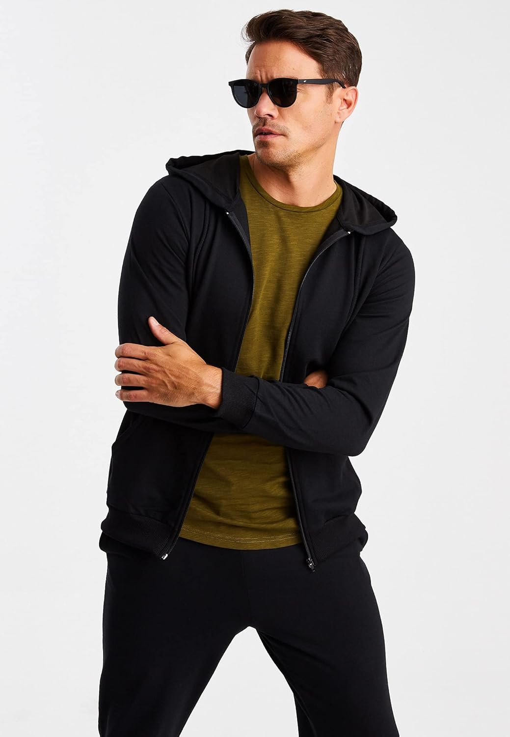 Thumbnail 2 de Björn Swensen Survêtement en coton pour homme — ensemble pantalon et veste pour sport et loisir