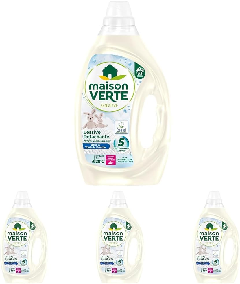 Detalle de Maison Verte Sensitive 33 lavages