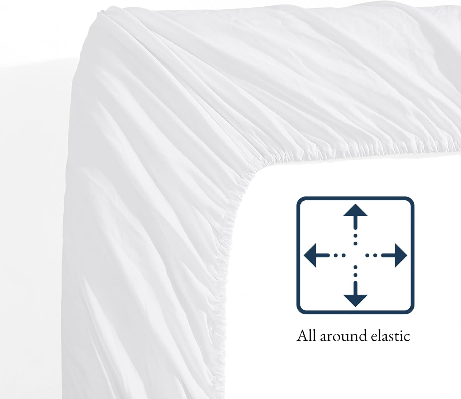 Thumbnail 6 de King Fitted Sheet Deep Pocket 14 inch fitted sheet