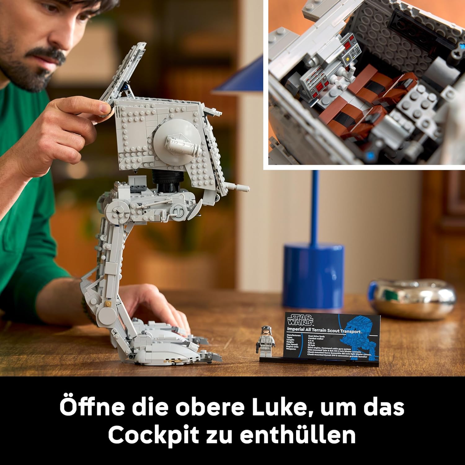 Thumbnail 2 de LEGO Star Wars UCS AT-ST Kampfläufer (75417) – Sammlerstück für erwachsene Baumeister