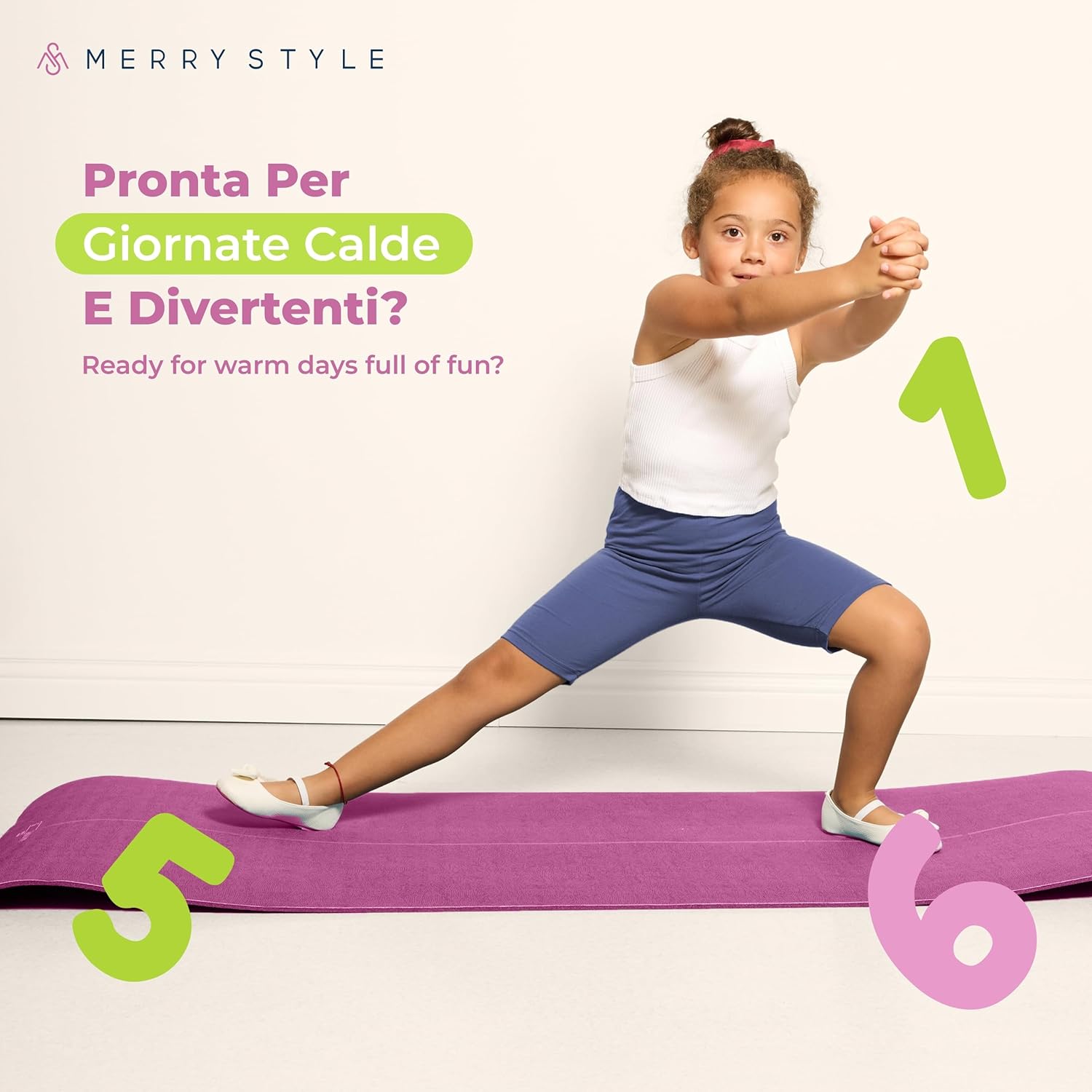 Thumbnail 4 de Merry Style Leggings Corti Bambina e Ragazza MS10-227: comodità ed elasticità per ogni stagione