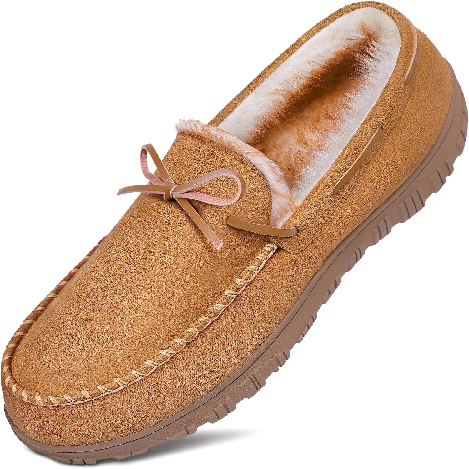 Detalle de MIXIN Mens Memory Foam Slippers for Men