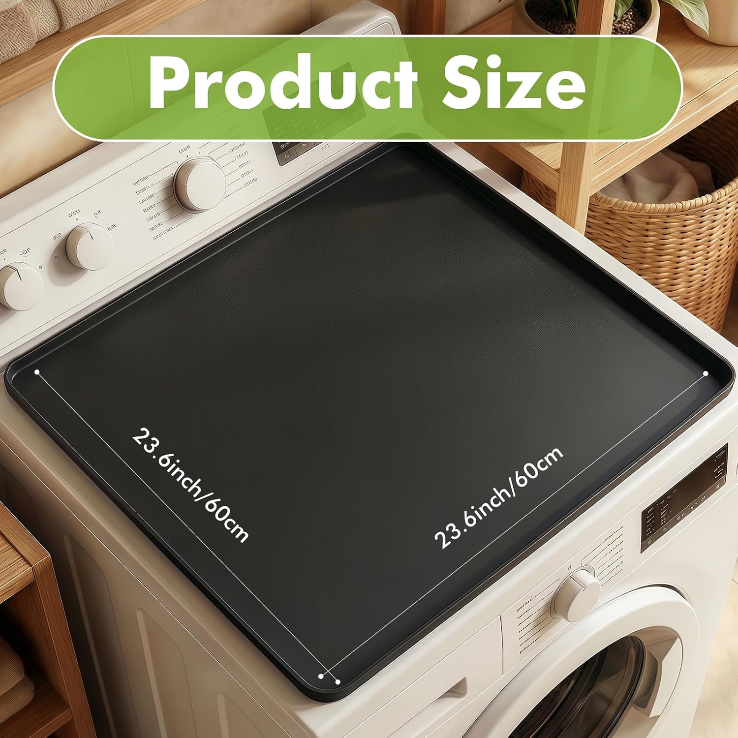 Detalle de Washer and Dryer Mat, 23.6 x 23.6 in.