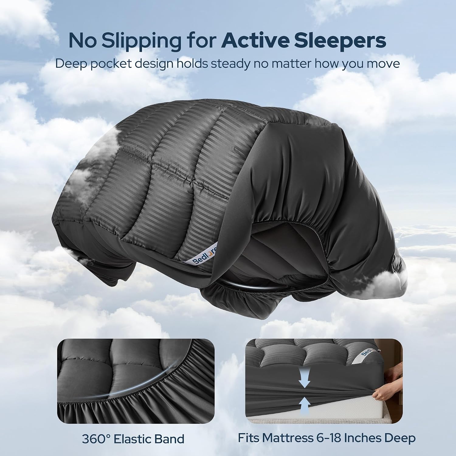 Thumbnail 6 de Bedlore Mattress Topper, Queen