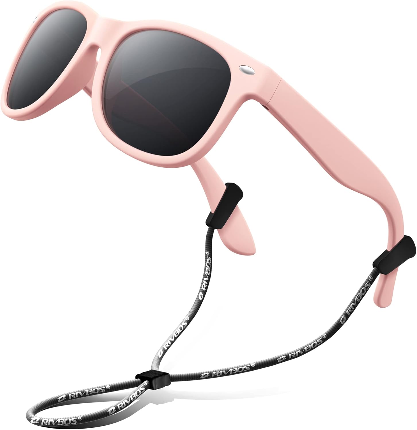 Thumbnail 6 de RIVBOS Kids Sunglasses RBK004-2 with Polarised Lenses, UV Protection and Glasses Strap (age 3–10)