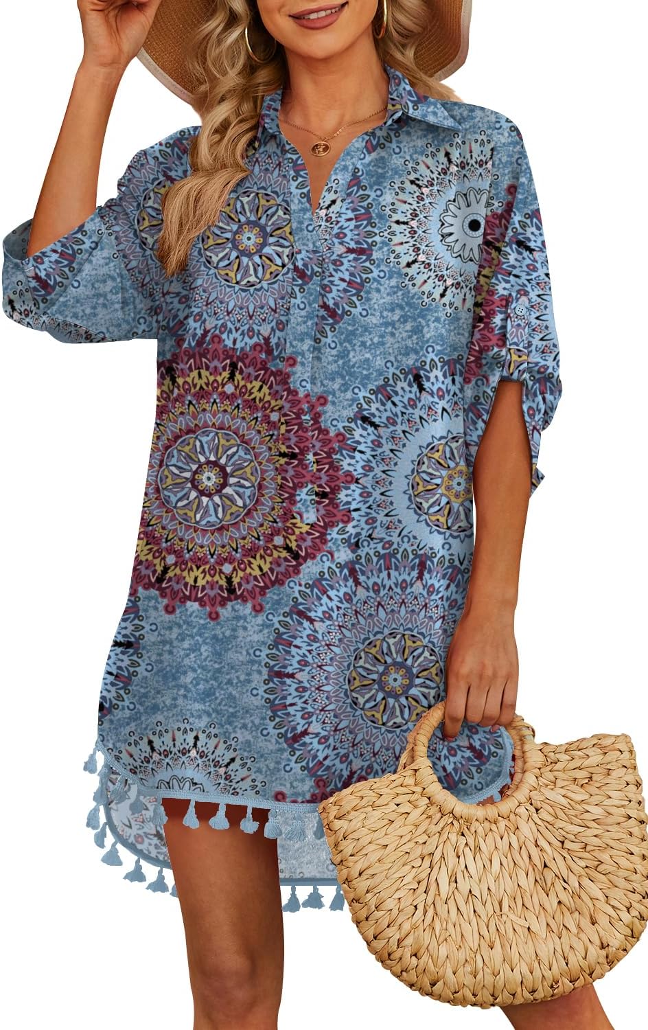 Thumbnail 5 de Yincro 2026 Swimsuit Cover Up Shirt