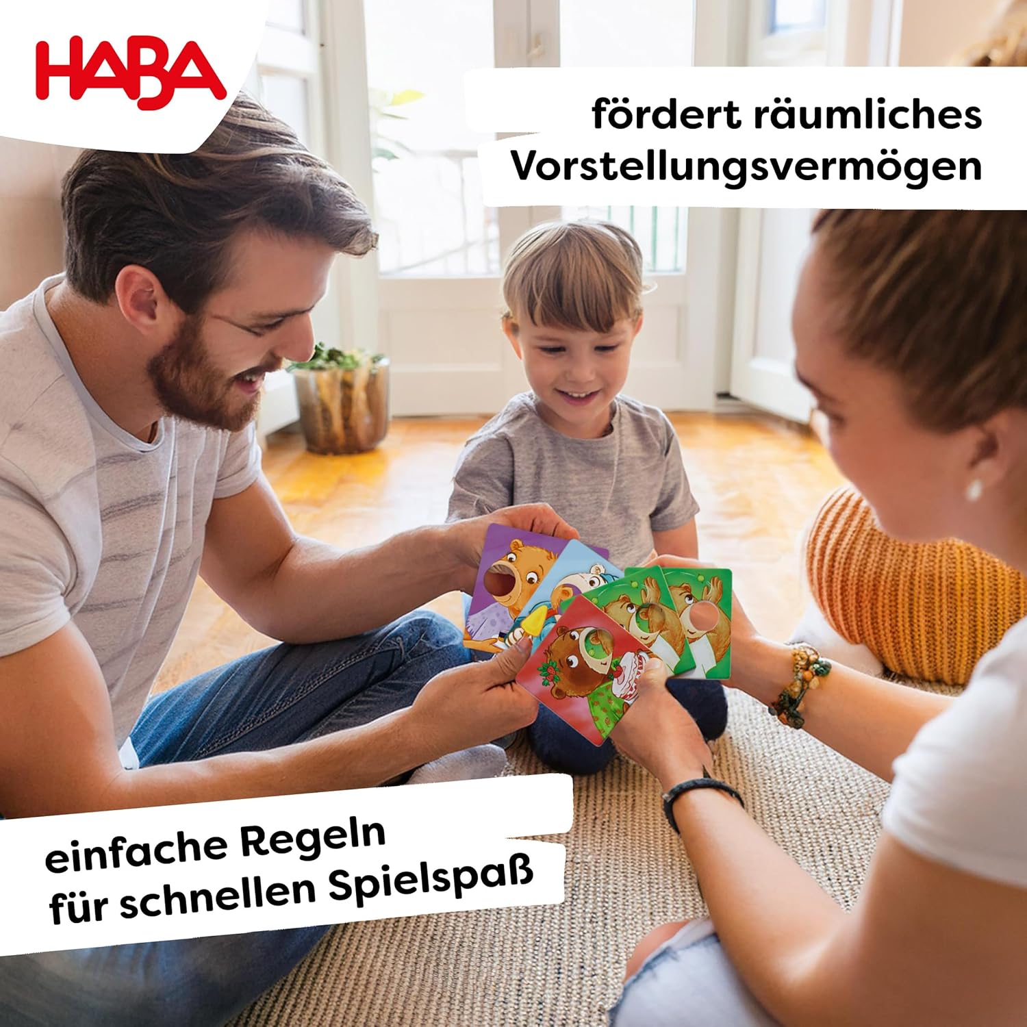 Thumbnail 4 de HABA Nasenbär „Hast du den richtigen Riecher?“ – Karten-Würfelspiel ab 4 Jahren (201088100)