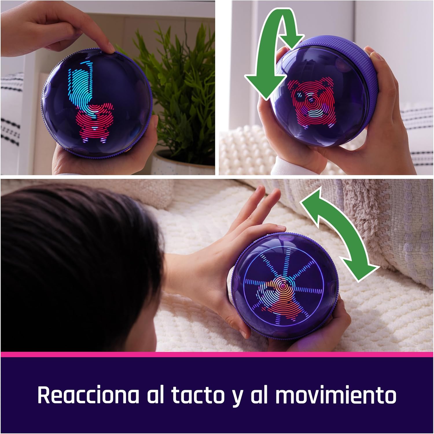 Thumbnail 1 de Bitzee Mascota Digital Hamster Ball — 20 hamsters