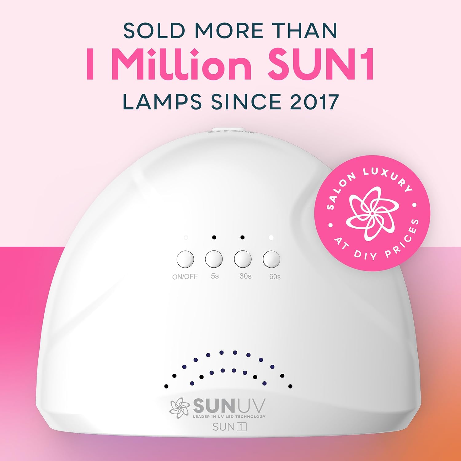 Detalle 2 de SUNUV SUNONEWT UV LED Nail Lamp with 3 Timers and Removable Base