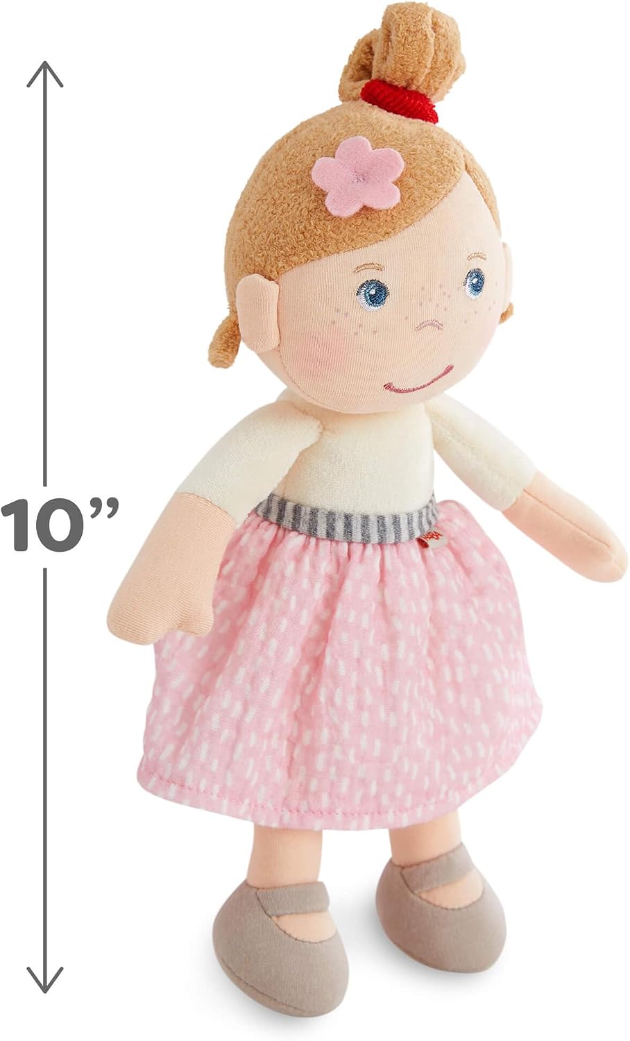 Detalle de HABA Snug Up Lauren 10インチ ソフトドール 洗濯機洗い可能・6か月以上