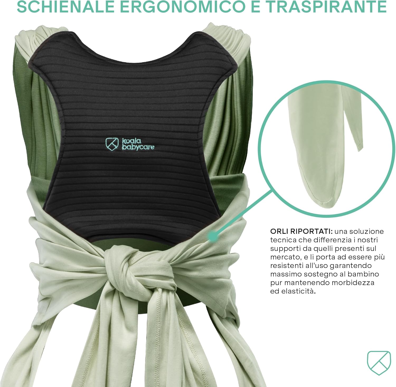Thumbnail 3 de Koala Babycare Cuddle Band 2.0: fascia neonato in cotone organico, fino a 15 kg