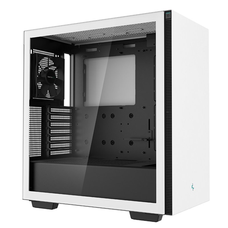 Detalle de DeepCool CH510 Cristal Templado USB 3.0 Blanca