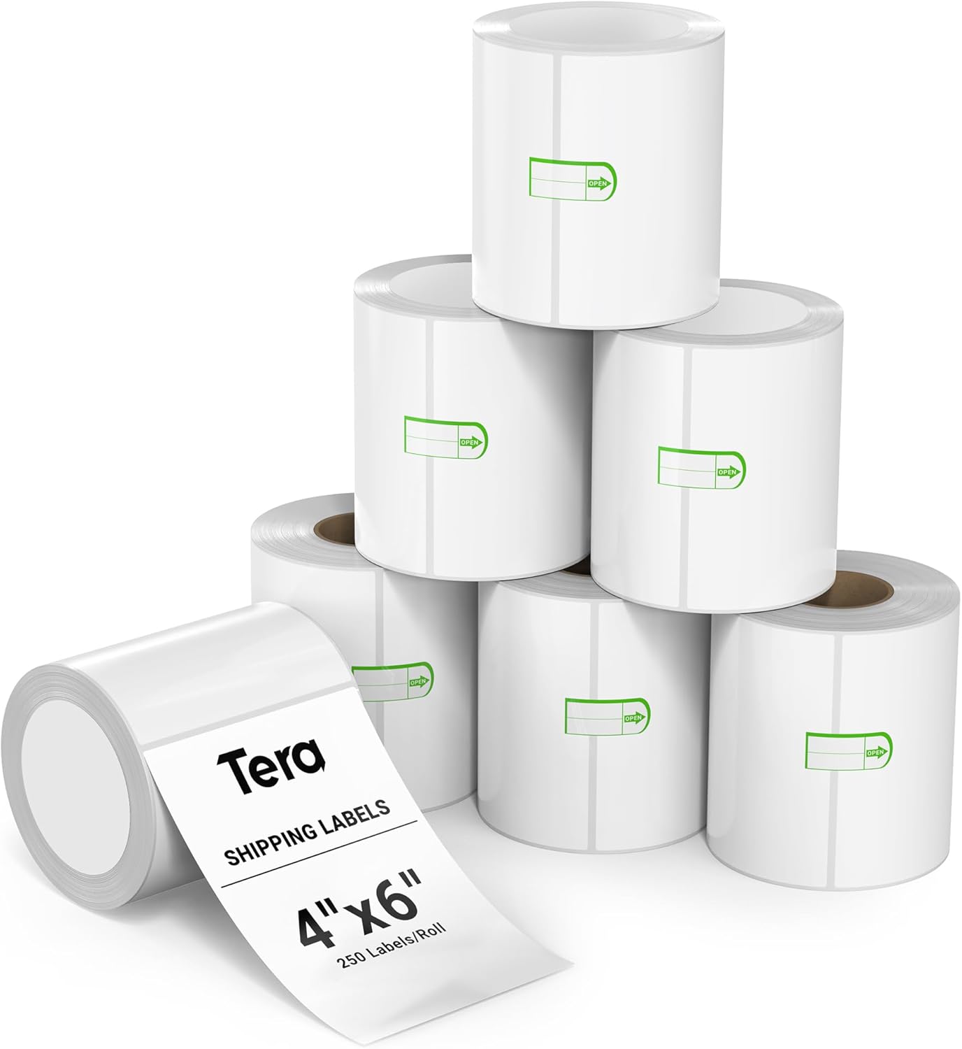 Tera 100x150 Etiquetas de Dirección Grandes
