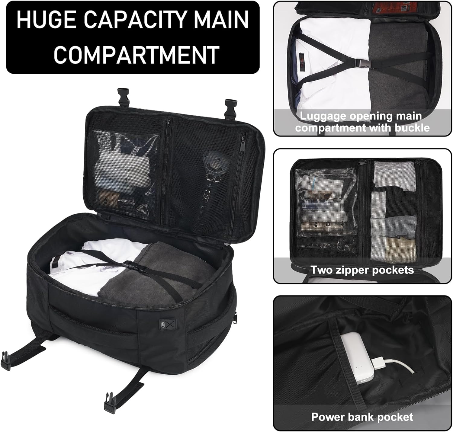 Thumbnail 3 de ECOHUB Travel Backpack 18x14x8 ⚙