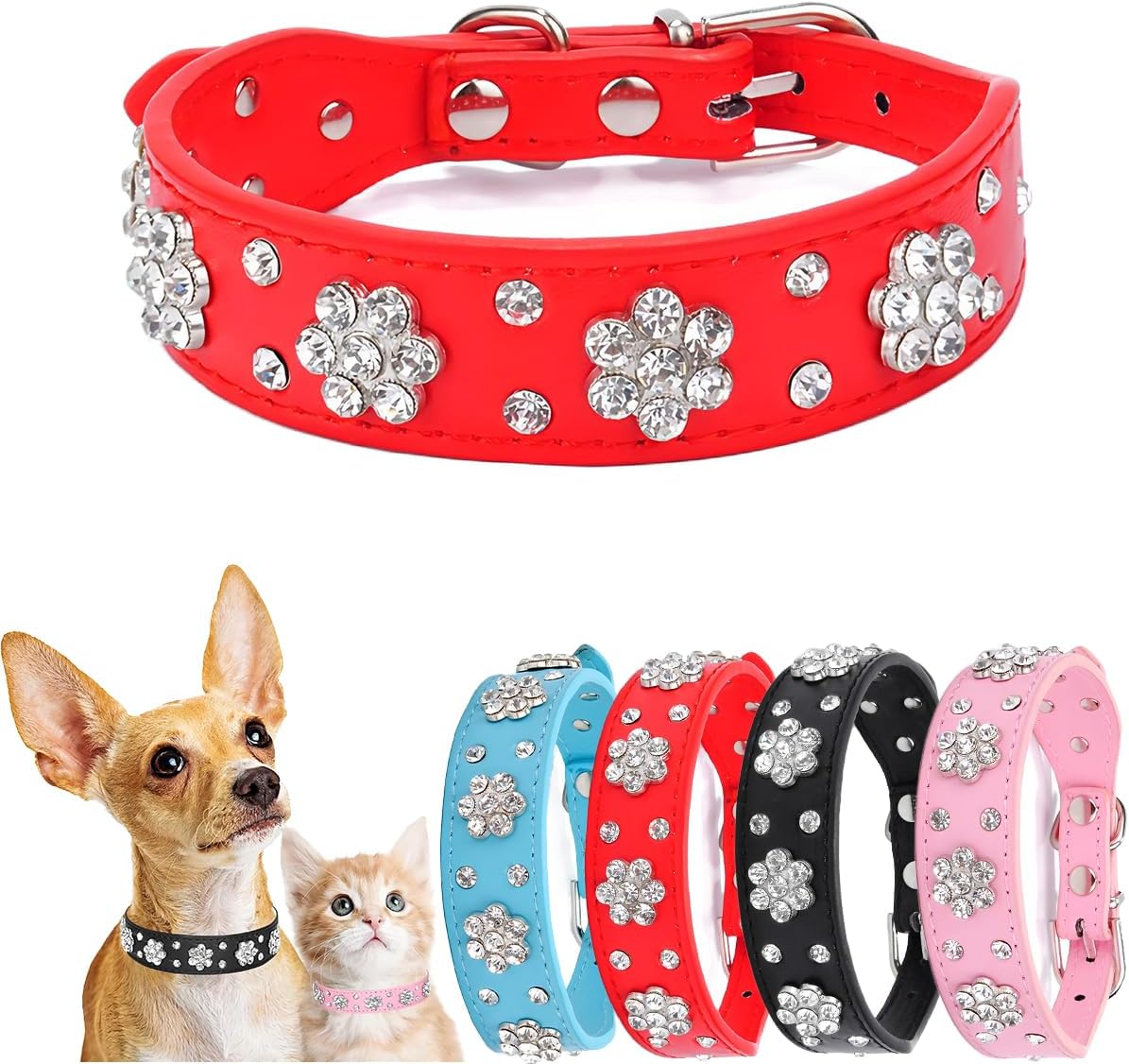 Thumbnail 6 de Hotlion Bling Diamond Dog Collar S