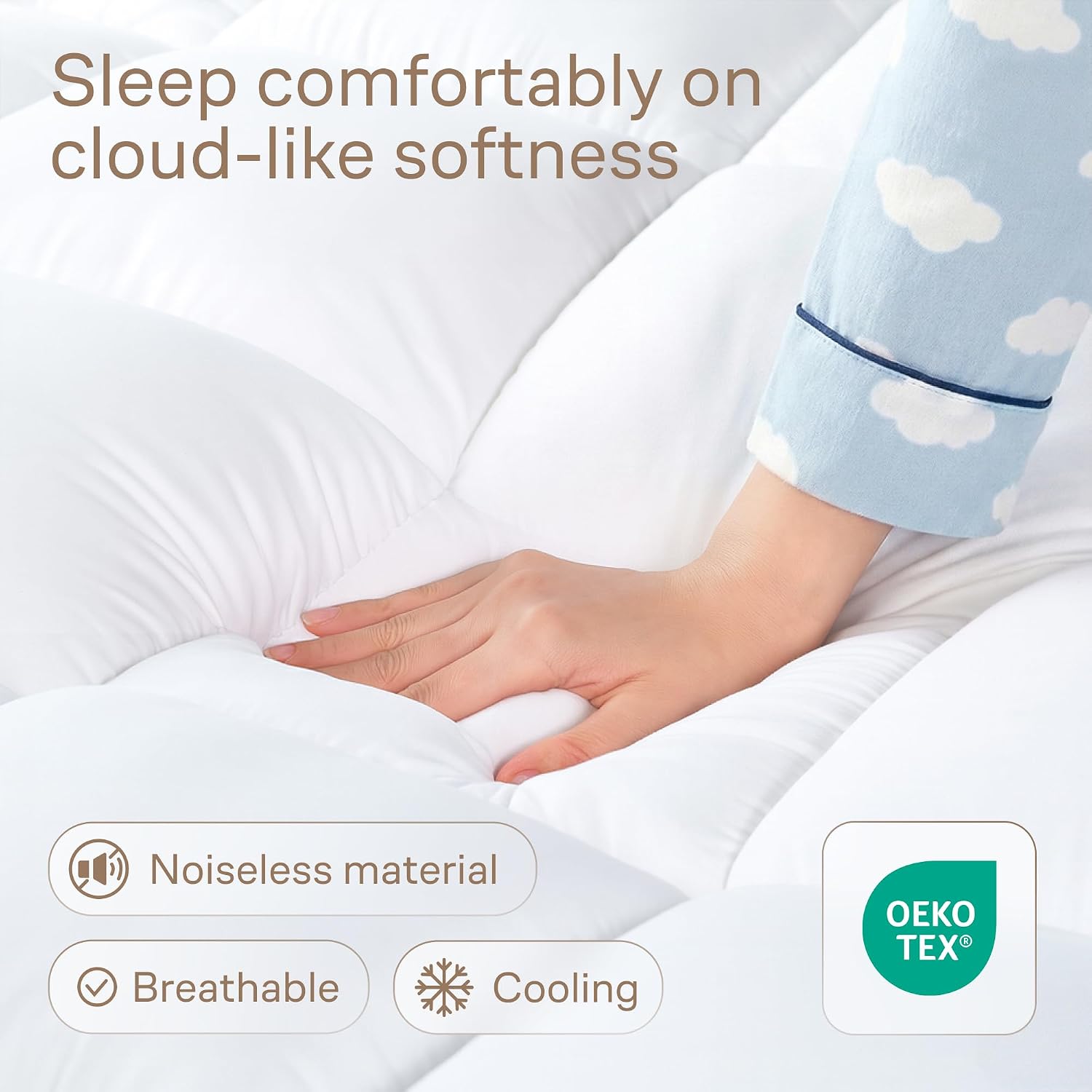 Detalle de Mattress Topper, Twin Size