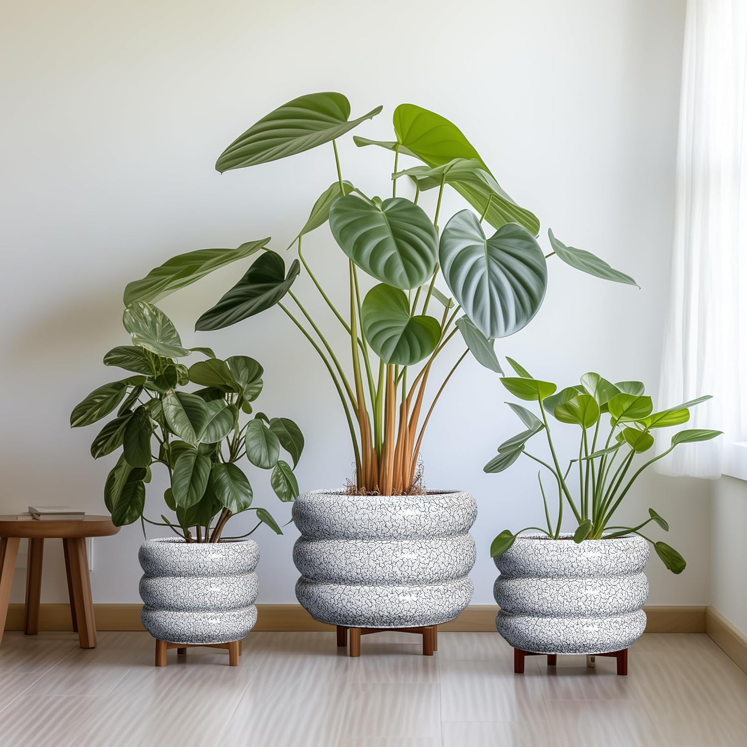 Thumbnail 6 de SQOWL Ceramic Planter 10-inch indoor plant pot