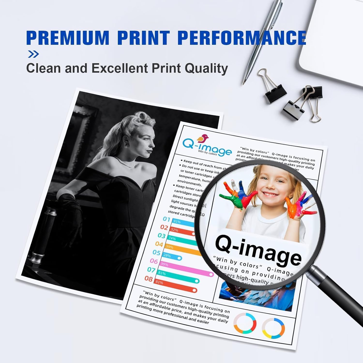 Thumbnail 4 de Q-image 219X 4-Pack Toner Cartridges (NO Chip) for HP 219X/219A – for HP Color LaserJet Pro 3202/3302 Series