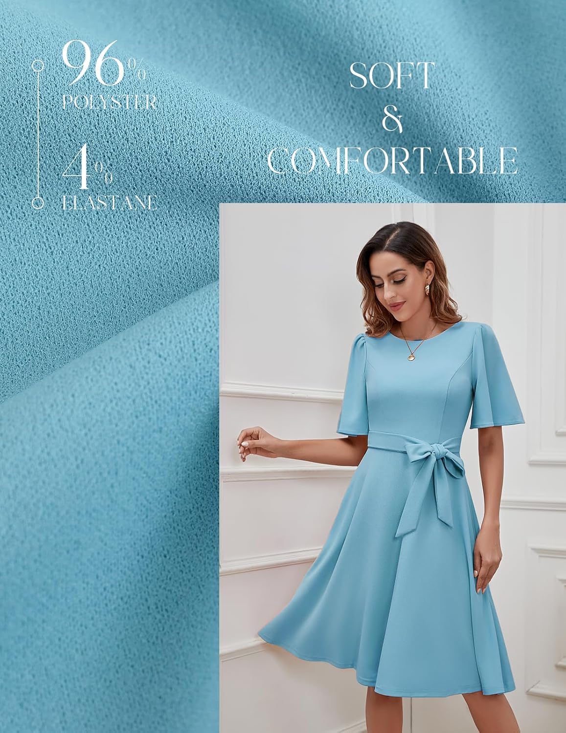 Thumbnail 5 de Bbonlinedress Cocktailkleid Damen Midilang