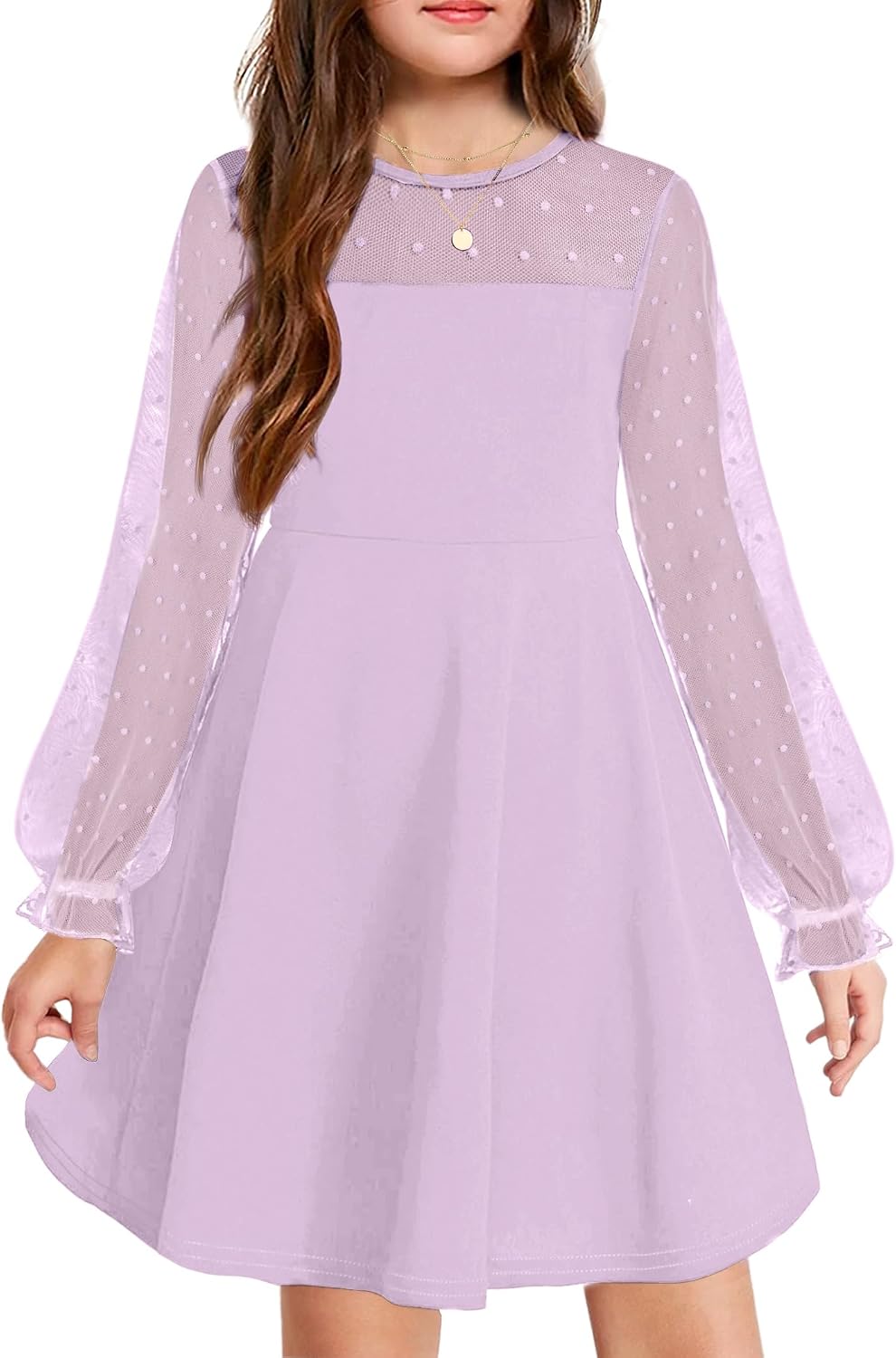 Thumbnail 6 de Robe en maille pour fille Arshiner