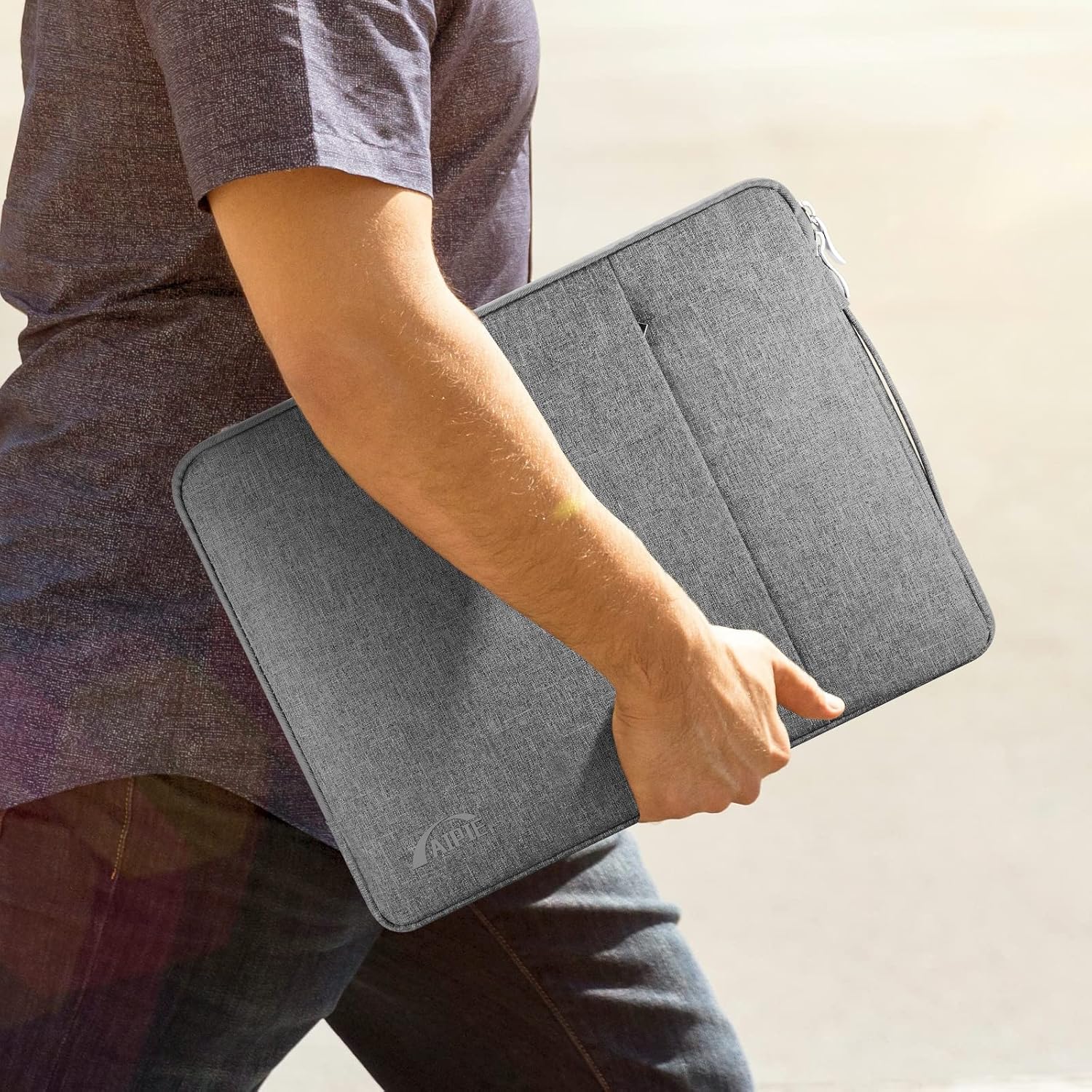 Thumbnail 2 de AIPIE Laptoptasche mit Griff, Schutzhülle für 13–17,3 Zoll (2 Fächer, wasserdicht beschichtet)